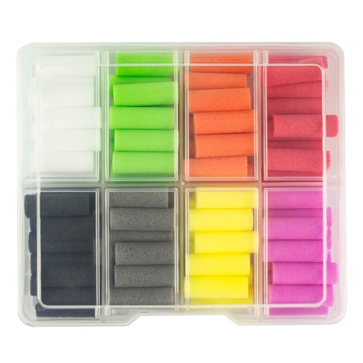 [sem-9mmbooby] Semperfli 9mm Foam Tube Mix Pack
