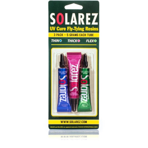 [75807] Solarez Fly Tie 3 Pack
