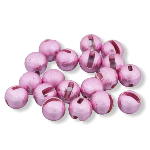 Tungsten Bead Slotted Pink [100]