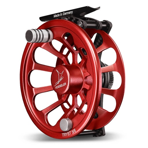 Vosseler Fly Reel Tryst Carbon Red