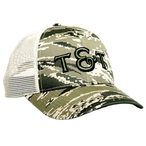 [TT-HAT-15] Thomas & Thomas Cappello Trucker Camo