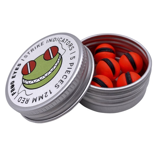 Frog Eyes Strike Indicator Red