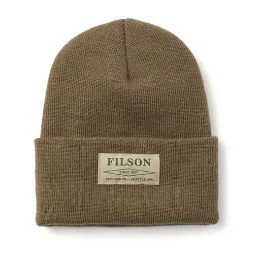 [20249028-DKM] Filson Ballard Watch Cap Dark Mushroom