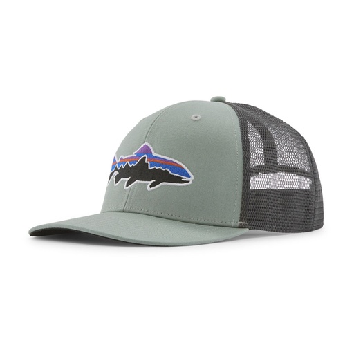 [38288-CVGR] Patagonia Fitz Roy Trout Trucker Hat CVGR