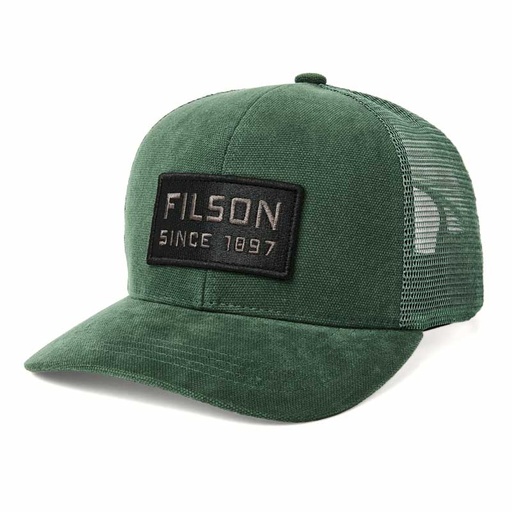 [FMACC0264-W1347-326] Filson Cappello 1897 Graphic Logger Mesh Green