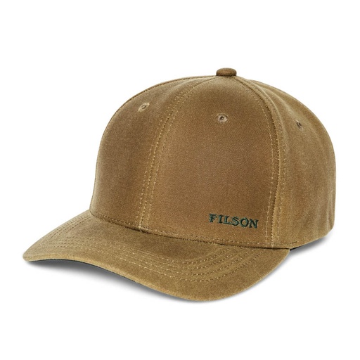 [FMACC0175-W0200-240] Filson Cappello Oil Tin Logger Cap Tan