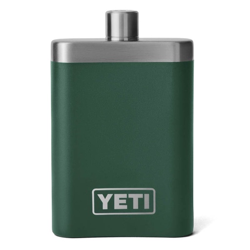 [70000003611] YETI Rambler Flask Black Forest Green