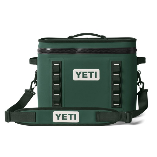 [70000004817] YETI Hopper Flip 18 Soft Cooler Black Forest Green