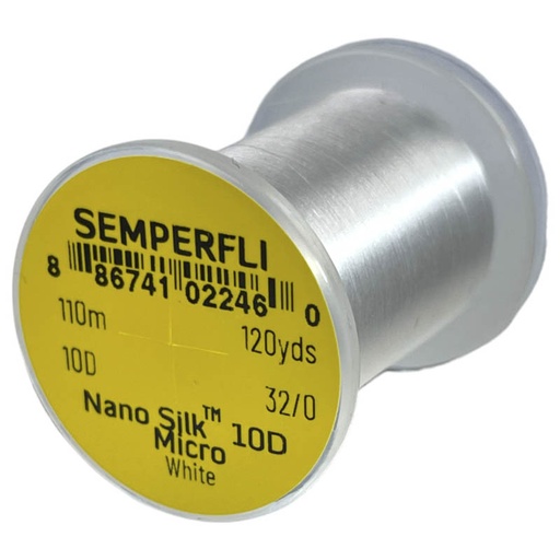 [SNAN010WHT] Semperfli Nano Silk 10D 32/0