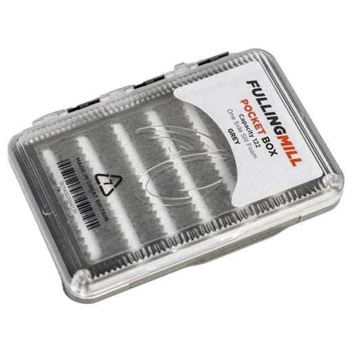 [1800G] Fulling Mill Scatola Porta Mosche Pocket Grey
