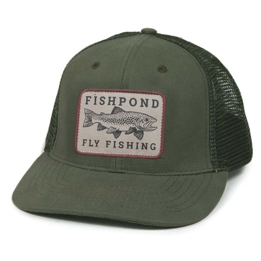 [LPH-O] Fishpond Las Pampas Hat Olive