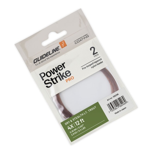 Guideline Dry & Stealth Light Trout 12' Tapered Leader
