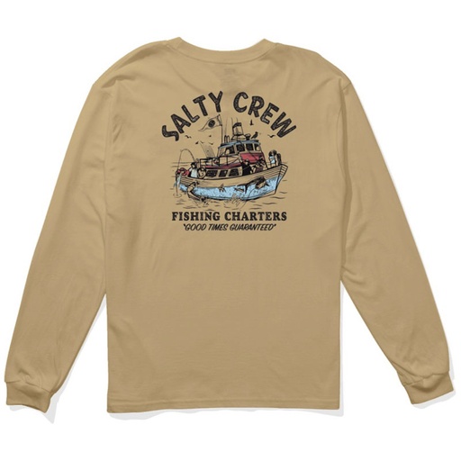Salty Crew Maglia Fishing Characters Premium L/S Tee