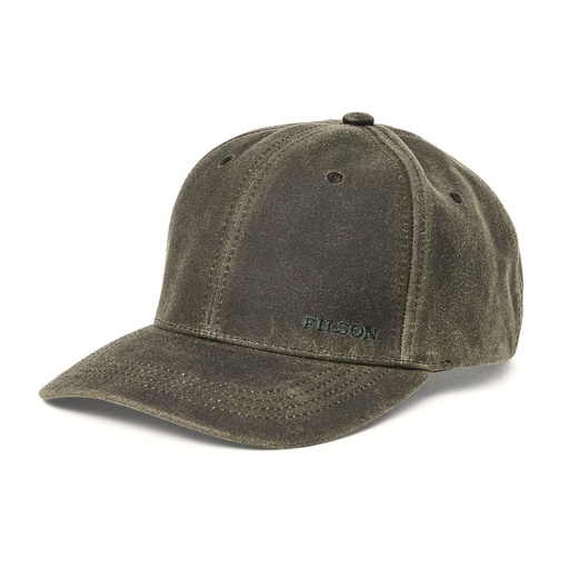 [FMACC0175W0200_308] Filson Oil Tin Logger Cap Otter Green