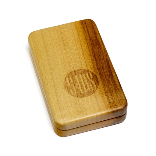 [54DS-WFBG] 54DS Wooden Fly Box Grayling 90