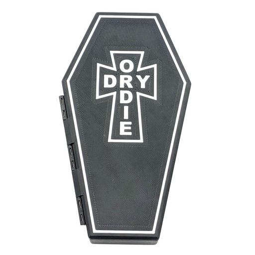 [BF-DDCF] Baked Flies Scatola Porta Mosche Dry or Die Coffin