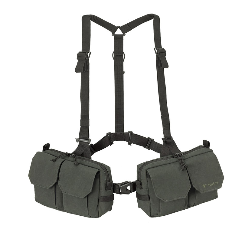 [502134402300] Foxfire River Scout Pack Vest Charcoal