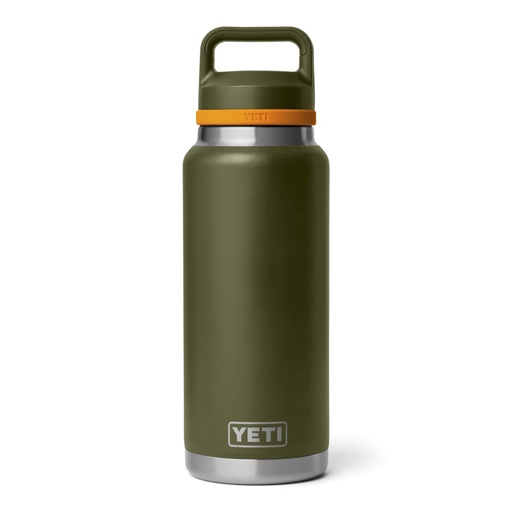 [70000007118] YETI Rambler Bottle 36oz Olive/King Crab Orange