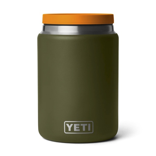 [70000007292] YETI Insulated Food Jar 24oz Olive/King Crab Orange